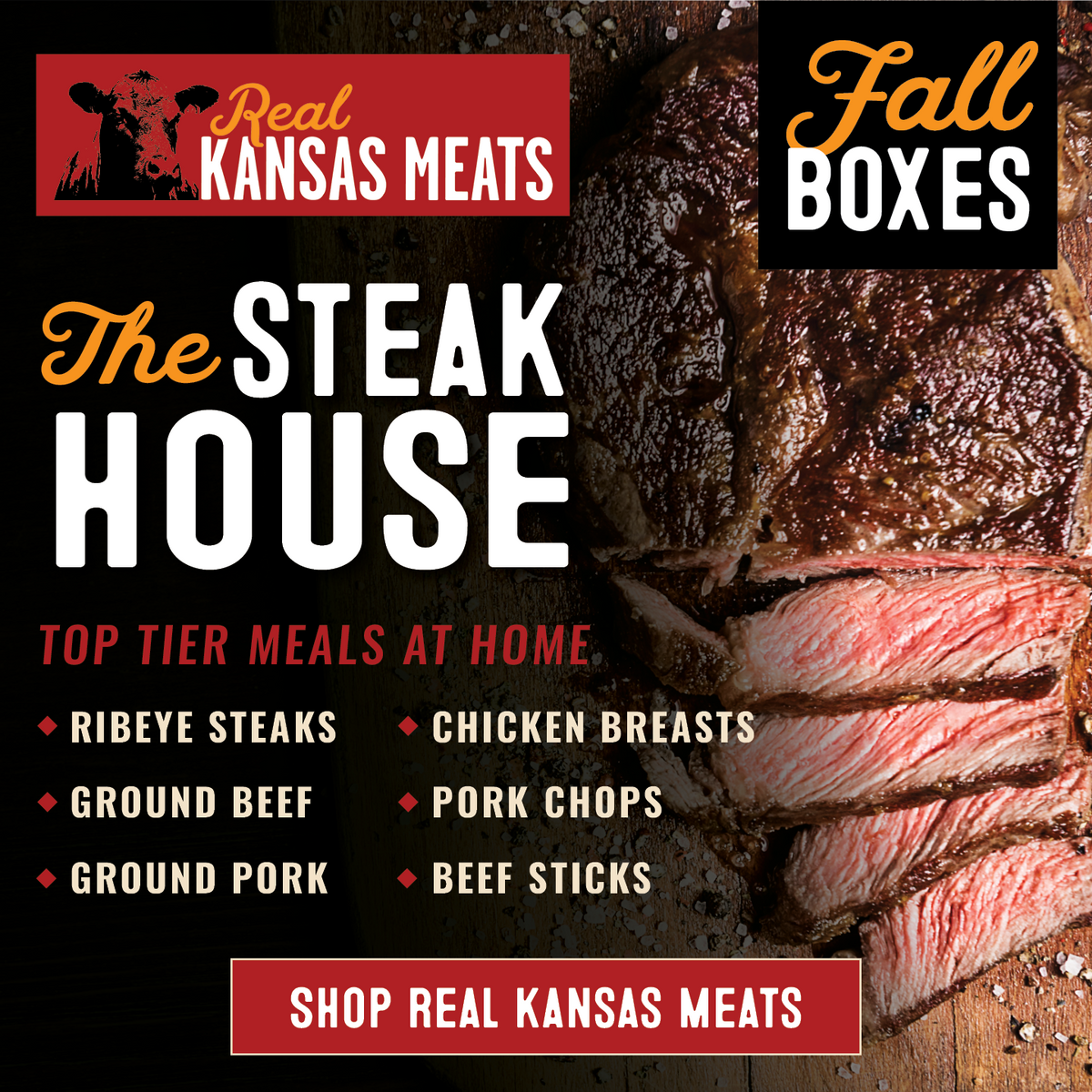Fall Boxes - The Steak House