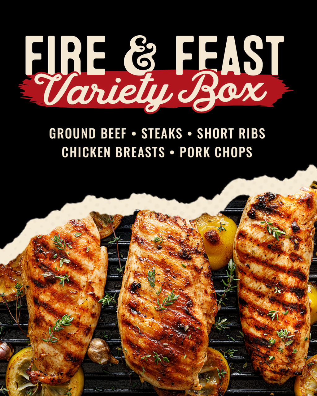 Fire & Feast Variety Box